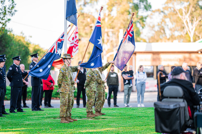 Eaglehawk ANZAC Day Service Captured for the locals images for bendigo